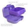 BENTGO - Bentgo Kids Snack Lunch Box - Purple