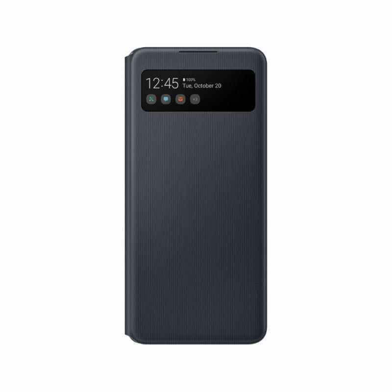 Samsung S View Wallet Cover for Galaxy A42 Black, , large image number 0