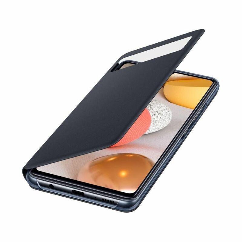 Samsung S View Wallet Cover for Galaxy A42 Black, , large image number 2