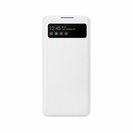 SAMSUNG - Samsung S View Wallet Cover for Galaxy A42 White
