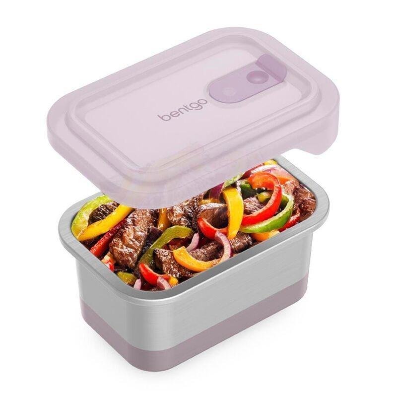 Bentgo Microsteel Heat And Eat Lunch Box - Lunch Size - Dusk, , large image number 0