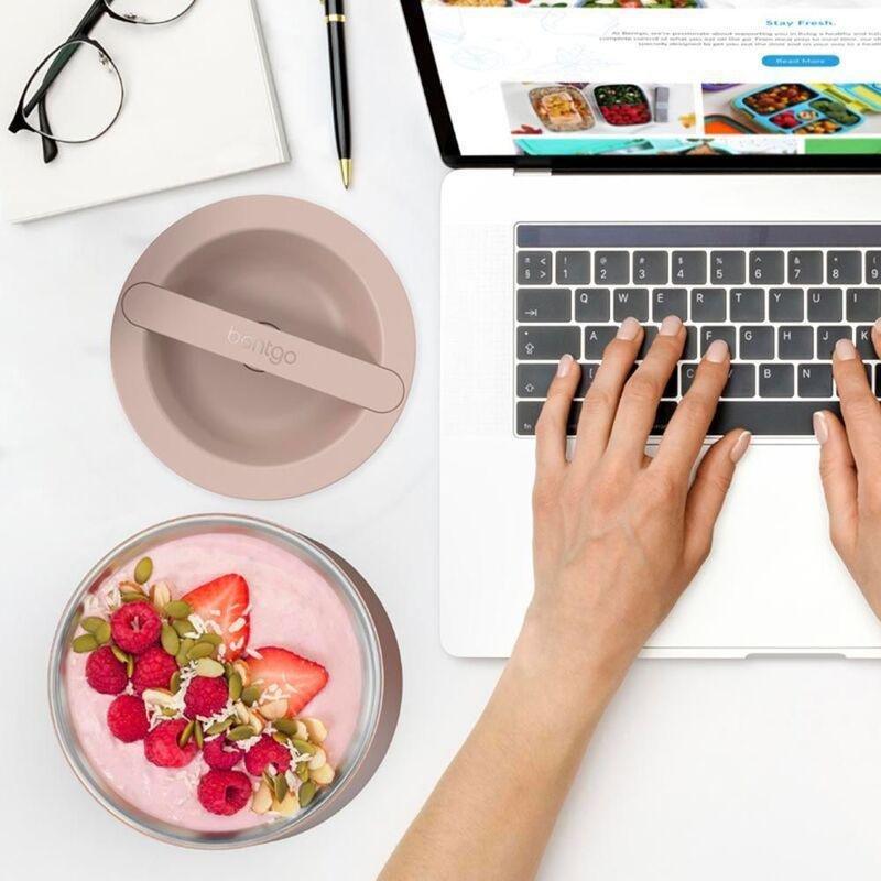 Bentgo Stainless Steel Insulated Food Lunch Box - Rose Gold, , large image number 1