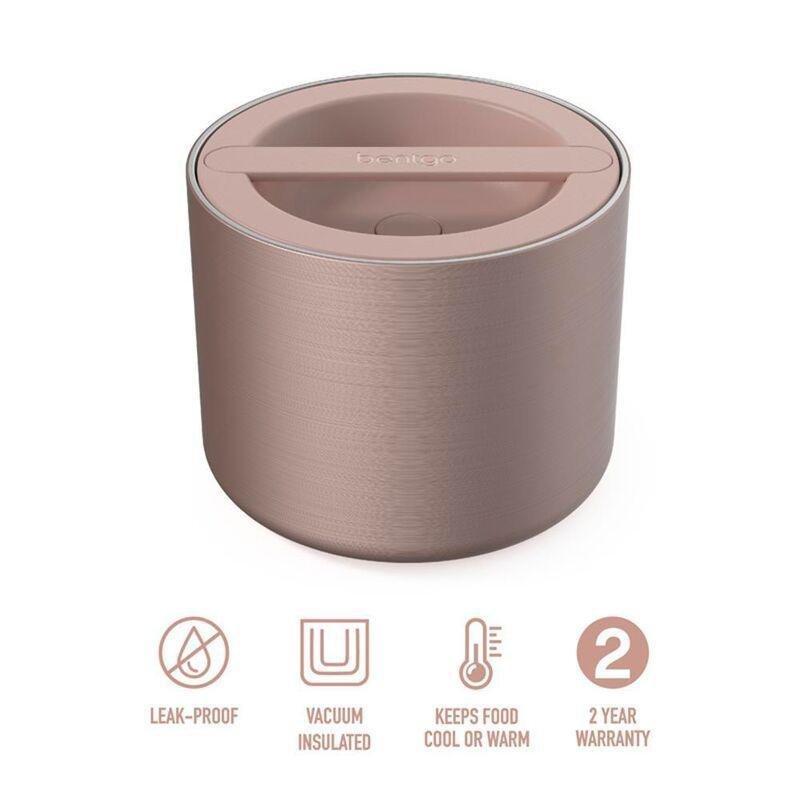 Bentgo Stainless Steel Insulated Food Lunch Box - Rose Gold, , large image number 2