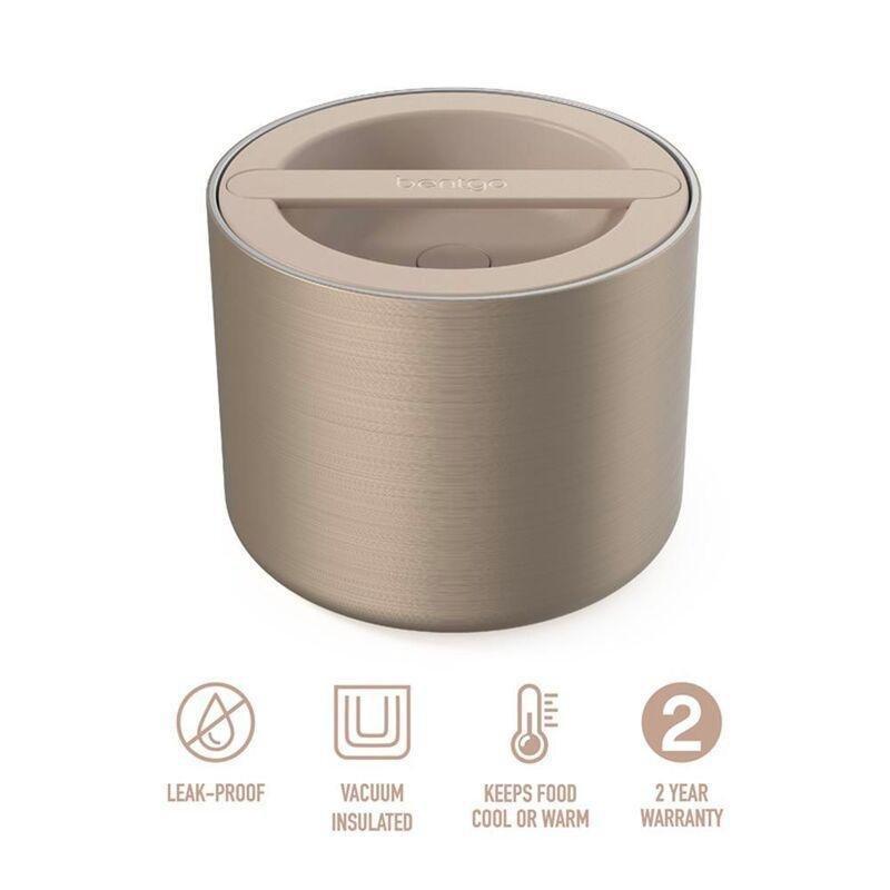 Bentgo Stainless Steel Insulated Food Lunch Box - Gold, , large image number 2
