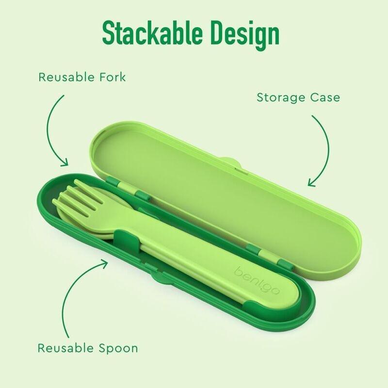 Bentgo Safari Kids Utensils Set, , large image number 3