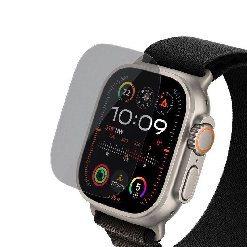 Hyphen Apple Watch Tempered Glass With Applicator - Ultra 2/Ultra (49mm), , large image number 1