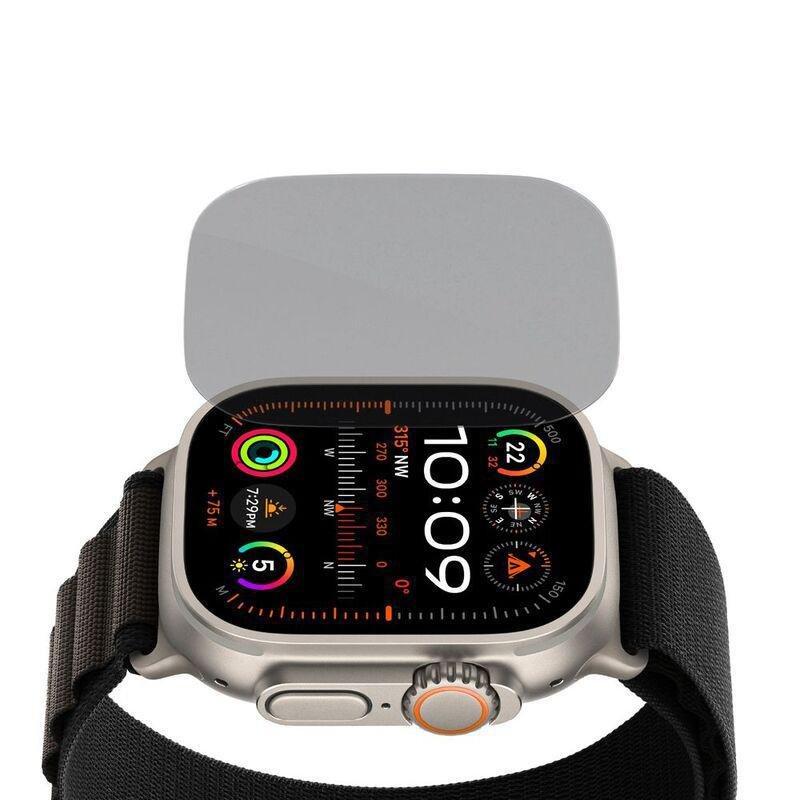 Hyphen Apple Watch Tempered Glass With Applicator - Ultra 2/Ultra (49mm), , large image number 2