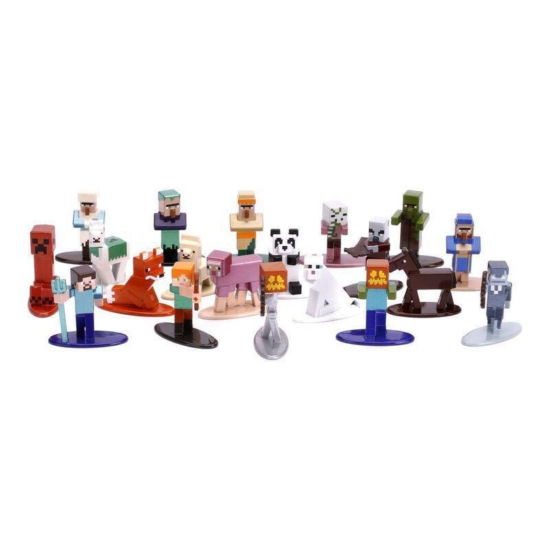 Jada Toys Nano Metalfigs Minecraft Caves and Cliffs 20 Piece Wave 3 Multi Pack 4-cm Metal Nano Collectible Figures, , large image number 3