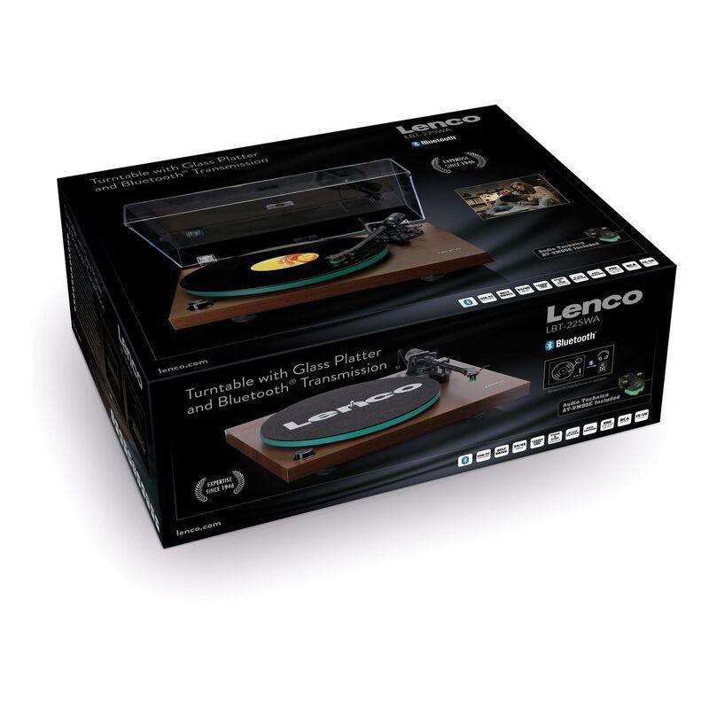 Lenco LBT-225WA - Turntable With Bluetooth Transmission - Dark Brown, , medium