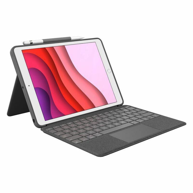 Logitech 920-009996 Combo Touch for iPad 7th Gen, , large image number 0