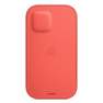 APPLE - Apple Leather Sleeve with Magsafe Pink Citrus for iPhone 12 Pro/12