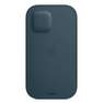APPLE - Apple Leather Sleeve with Magsafe Baltic Blue for iPhone 12 Pro/12
