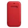 APPLE - Apple Leather Sleeve with Magsafe (Product)Red for iPhone 12 Pro/12