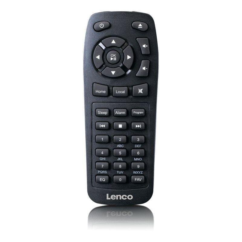 Lenco DIR-270WD Internet / DAB+ FM Radio with CD-Player & Bluetooth - Wood, , large image number 1