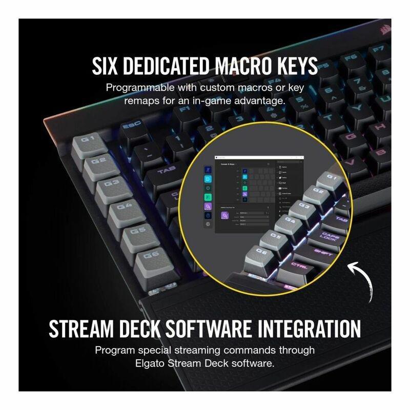 Corsair K95 RGB PLATINUM SE Mechanical Gaming Keyboard - Midnight Gold (English/Arabic), , large image number 1