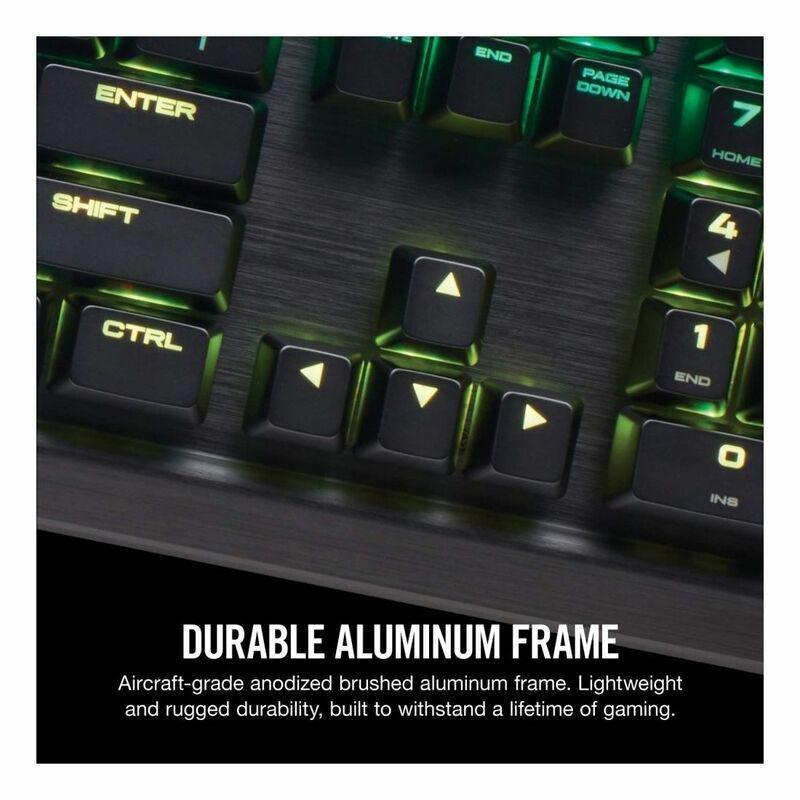 Corsair K95 RGB PLATINUM SE Mechanical Gaming Keyboard - Midnight Gold (English/Arabic), , large image number 2