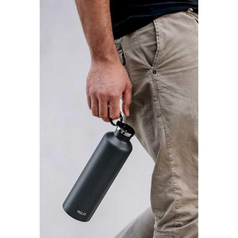 Equa Stainless Steel Smart Water Bottle Dark Grey 680ml, , large image number 2
