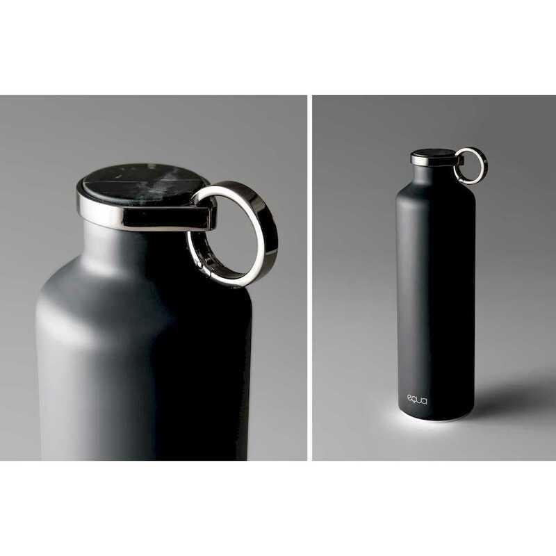 Equa Stainless Steel Smart Water Bottle Dark Grey 680ml, , large image number 3