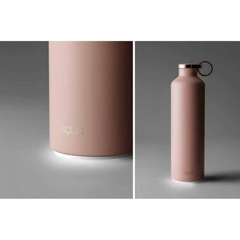 Equa Stainless Steel Smart Water Bottle Pink 680ml, , large image number 1