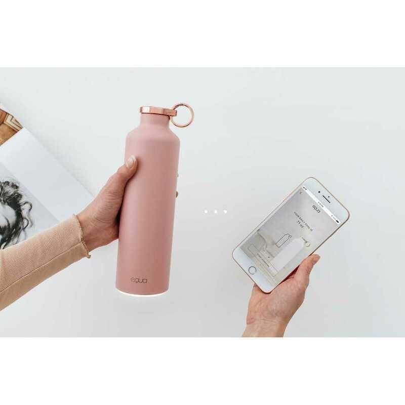 Equa Stainless Steel Smart Water Bottle Pink 680ml, , large image number 3
