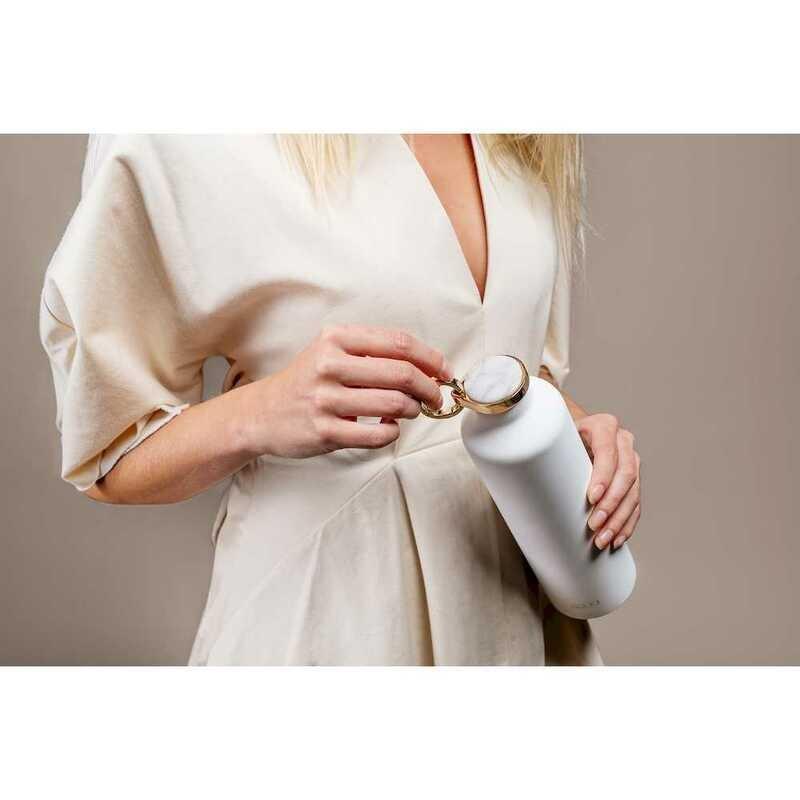 Equa Stainless Steel Smart Water Bottle White 680ml, , large image number 2