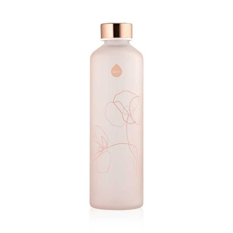 Equa Mismatch Glass Water Bottle Bloom 750ml, , large image number 0