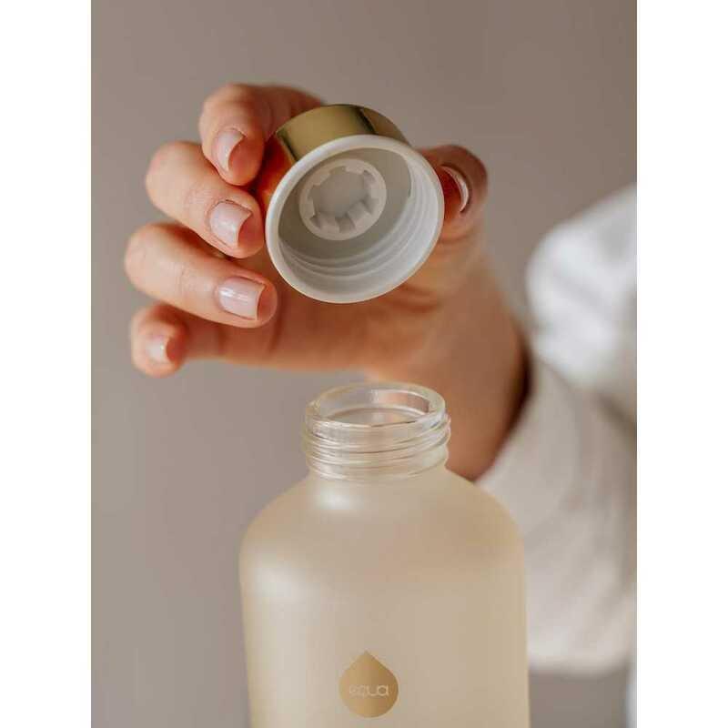 Equa Mismatch Glass Water Bottle Gingko 750ml, , large image number 3