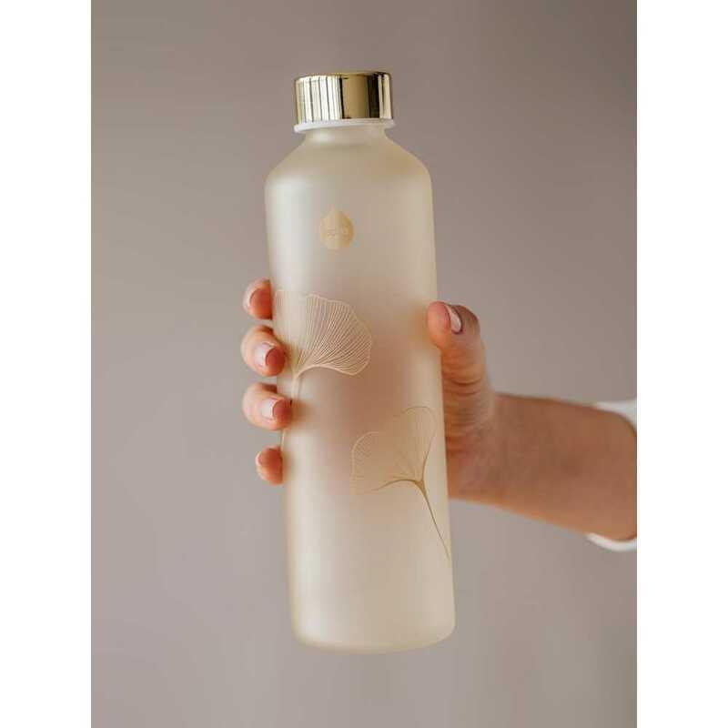 Equa Mismatch Glass Water Bottle Gingko 750ml, , large image number 4