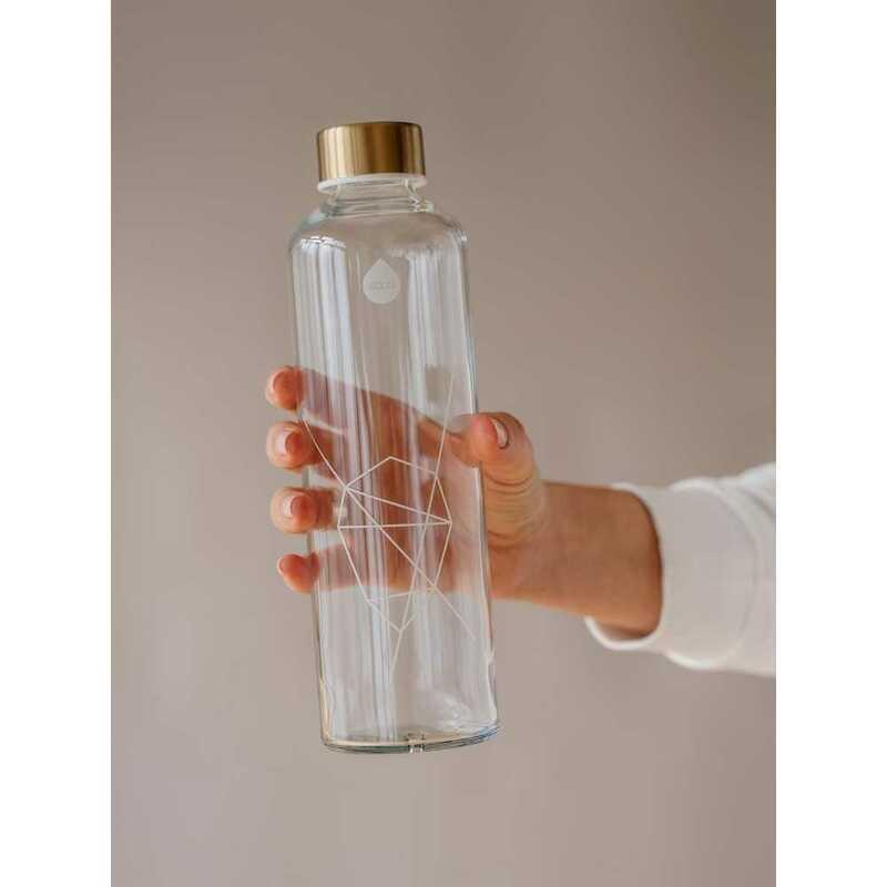 Equa Mismatch Glass Water Bottle White 750ml, , large image number 3