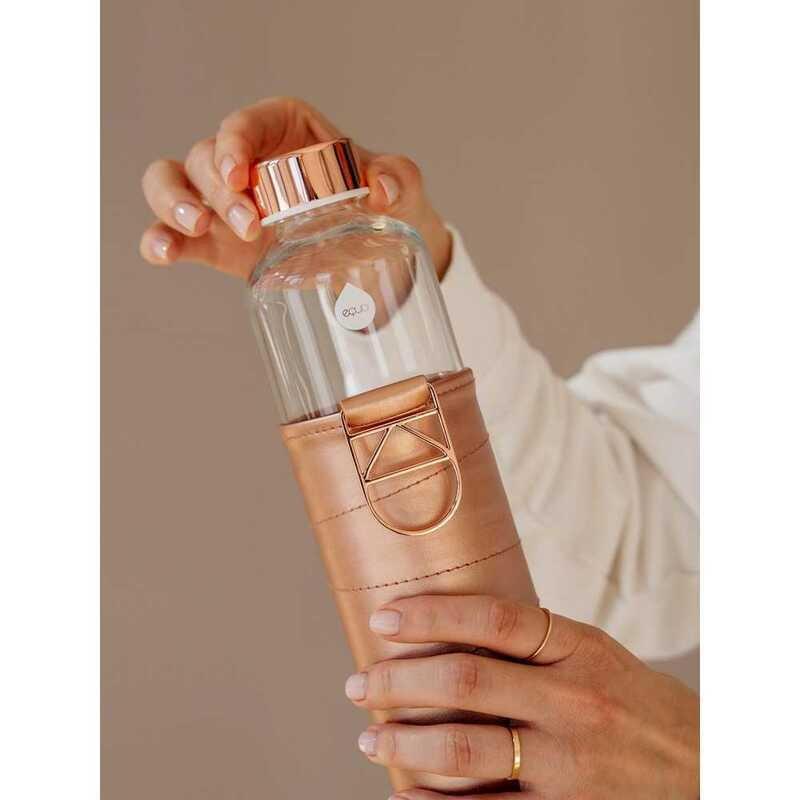 Equa Mismatch Glass Water Bottle Bronze 750ml, , large image number 2