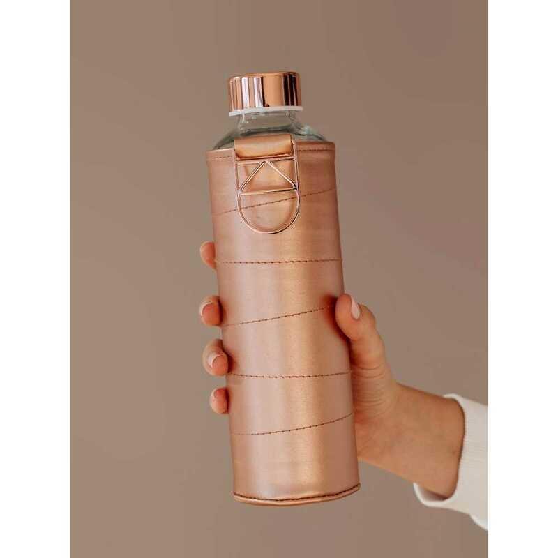 Equa Mismatch Glass Water Bottle Bronze 750ml, , large image number 4