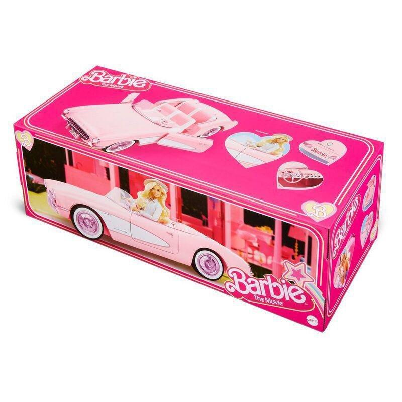 Barbie The Movie Convertible Barbieland Vehicle HPK02, , large image number 4