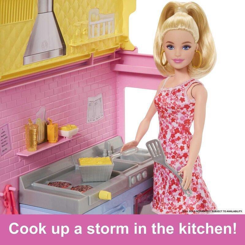 Barbie Lemonade Truck Playset with 25 pieces HPL71, , large image number 3