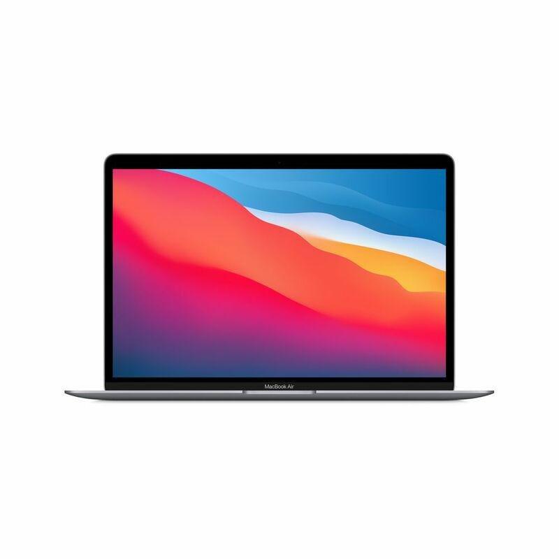 Apple MacBook Air 13-inch 256GB/8GB SSD Space Grey M1 Chip with 8-Core CPU/7-Core GPU (Arabic/English), , large image number 0