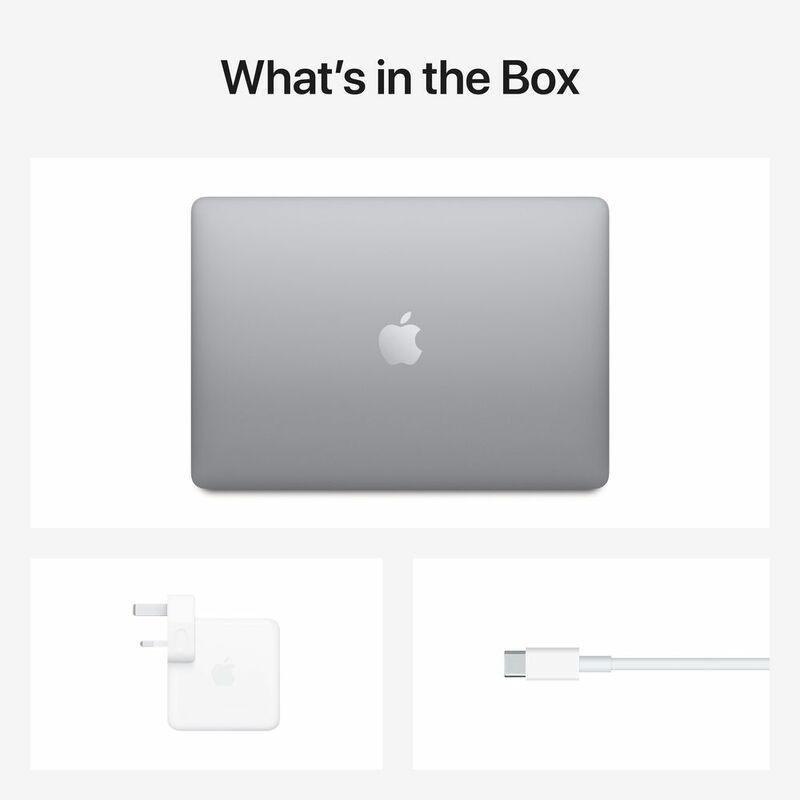 Apple MacBook Air 13-inch 256GB/8GB SSD Space Grey M1 Chip with 8-Core CPU/7-Core GPU (Arabic/English), , large image number 1