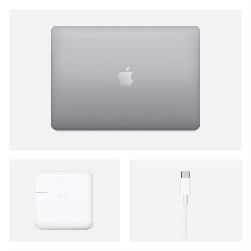 Apple MacBook Pro 13-Inch 256GB Ssd Space Grey M1 Chip with 8-Core CPU/8-Core GPU (Arabic/English), , large image number 3