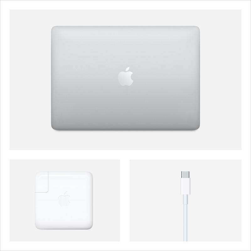 Apple MacBook Pro 13-Inch 256GB Ssd Silver M1 Chip with 8-Core CPU/8-Core GPU (Arabic/English), , large image number 2
