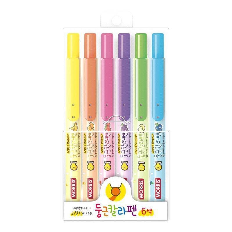 Morris Round Color Pen (Set Of 6), , large image number 0