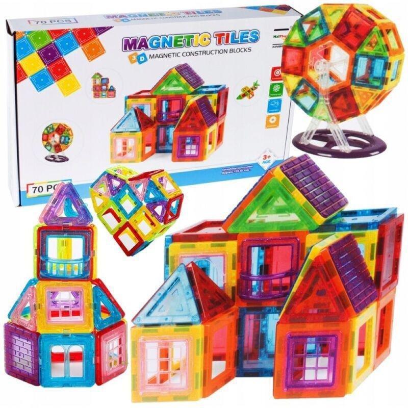 Toys Station Small Magnetic Brick Series (70 Pcs), , medium