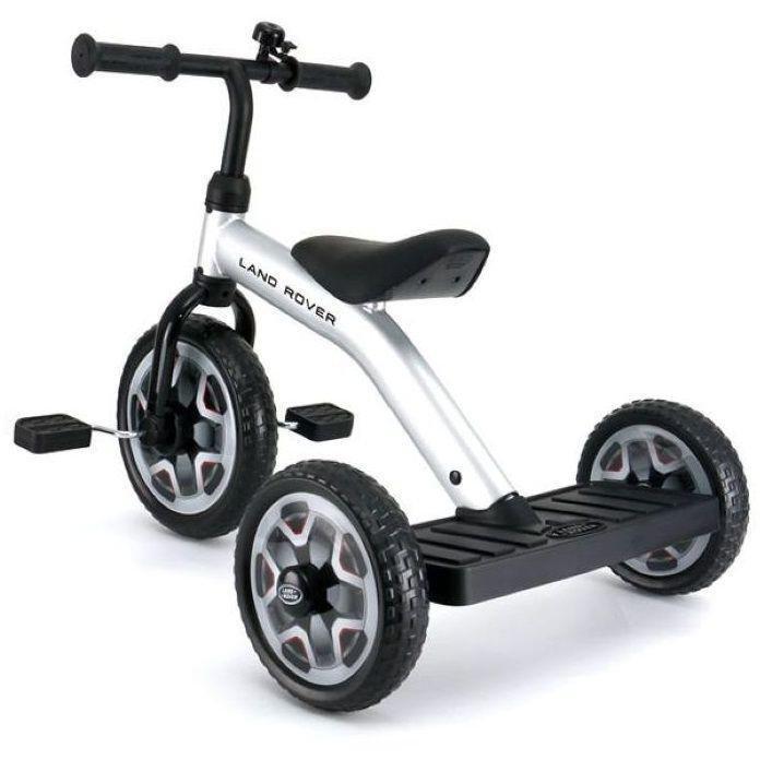 Rastar Land Rover Kids Tricycle - Silver, , large image number 1