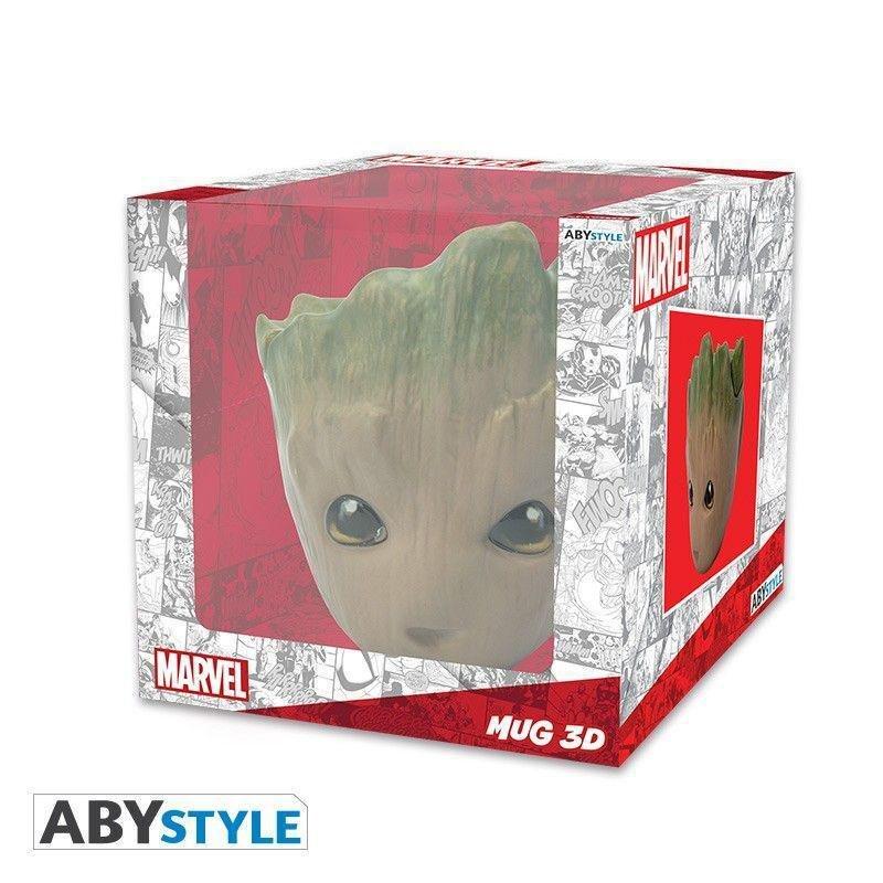 ABYstyle Marvel Baby Groot 3D Mug 300ml, , large image number 3