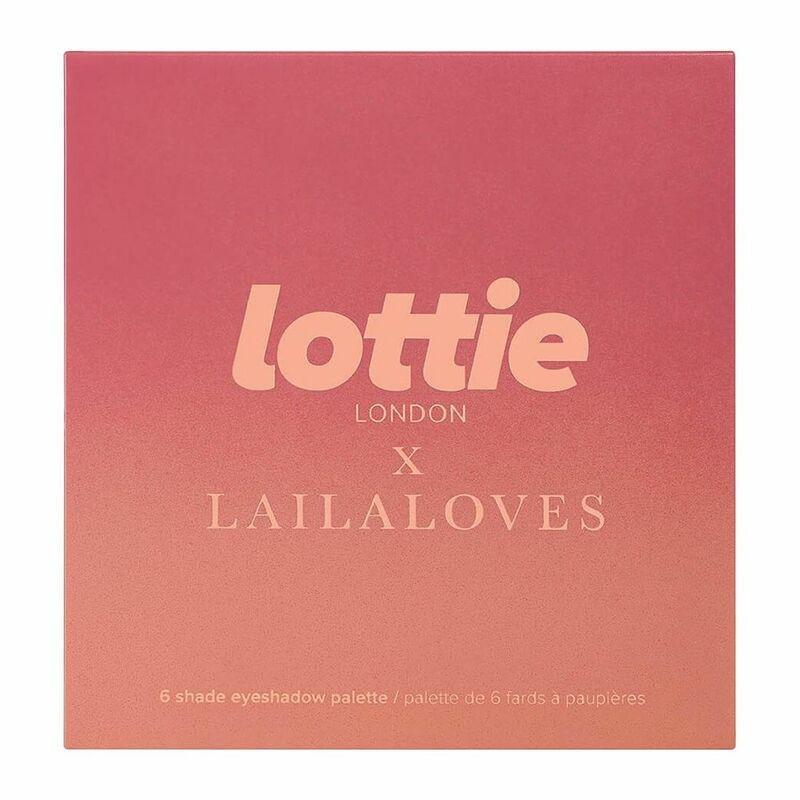Lottie London X Laila Loves 6 Shade Eyeshadow Palette Fantasy Purple, , large image number 3