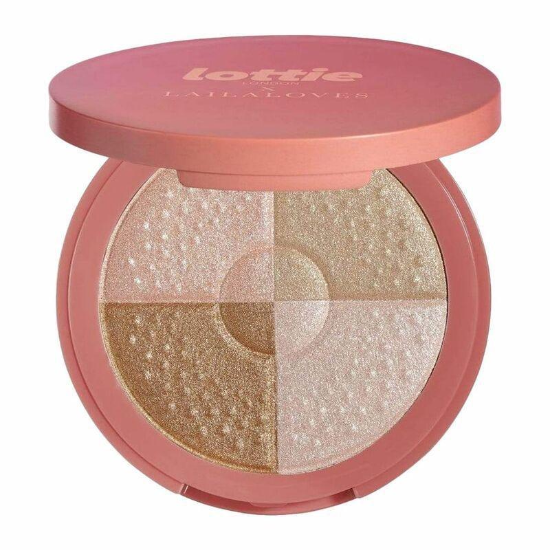 Lottie London X Laila Loves Multi Shade Highlighter Glazed Donut, , large image number 0