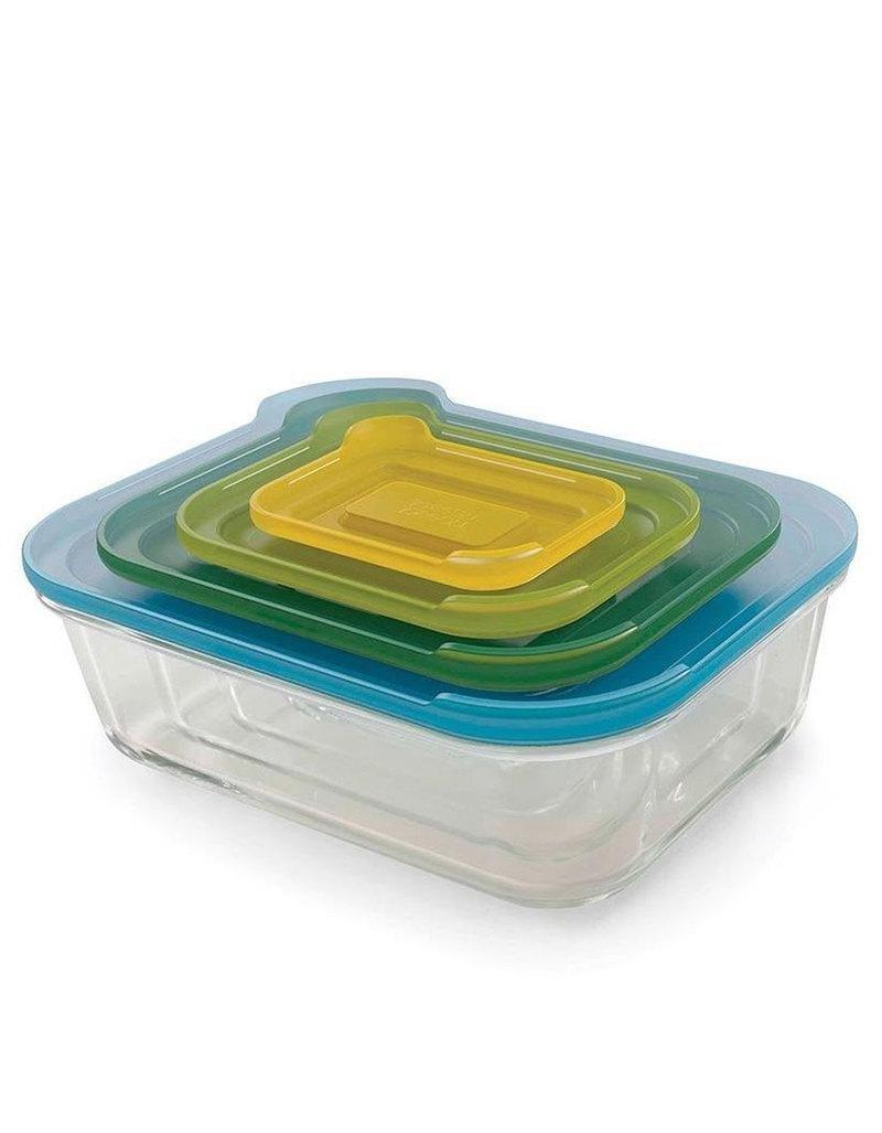 Joseph Joseph Nest Storage Glass Containers (Set of 4), , large image number 0