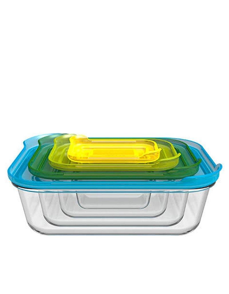 Joseph Joseph Nest Storage Glass Containers (Set of 4), , large image number 2