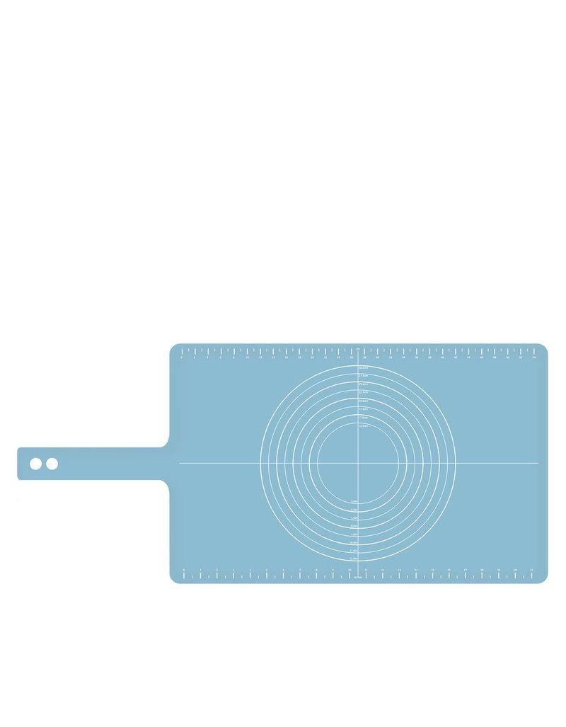 Joseph Joseph Roll-Up Non-Slip Silicon Pastry Mat Blue, , large image number 1