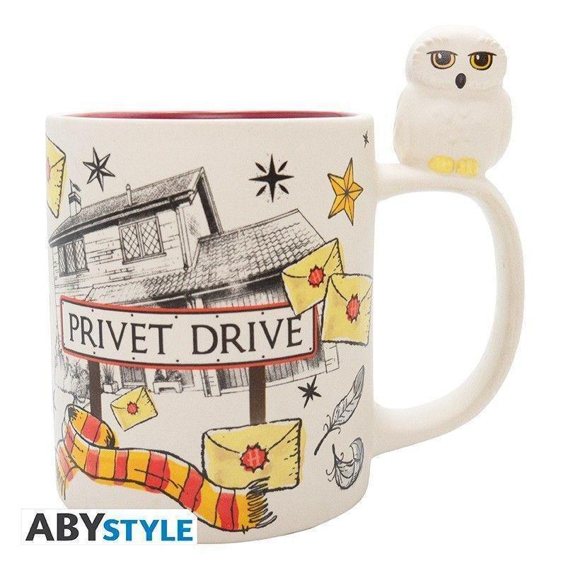 ABYstyle Wizarding World Harry Potter Hedwig & Privet Drive Mug 460ml, , large image number 0