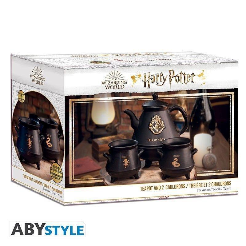ABYstyle Wizarding World Harry Potter Teapot With Hogwarts Cauldrons Set, , large image number 5