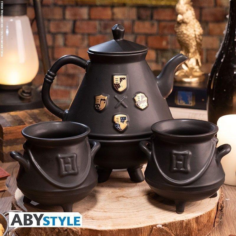 ABYstyle Wizarding World Harry Potter Teapot With Hogwarts Cauldrons Set, , large image number 6