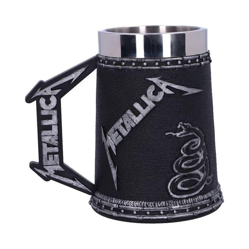 Nemesis Now Metallica - The Black Album Tankard Mug, , large image number 1